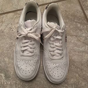 Women's Court Vision Low Sneaker Cheetah print Women’s size 10